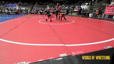 55 lbs Quarterfinal - Cyborg Marquez, Grant County Elite vs Brodee Meyer, Team Tulsa Wrestling Club