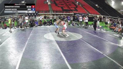 155 lbs Sebastian Echak, Alaska 2 HS Boys vs Anakin Hayes, Hawaii 3 HS Boys