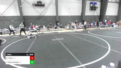 109 lbs 5th Place - Alexander Polk, UP Outlaws vs Tadhg McLaimtaig, Priest River Wrestling Cl