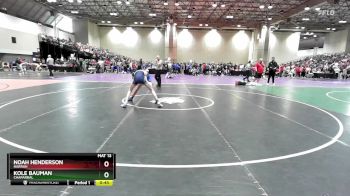 113A Quarterfinal - Noah Henderson, Harrah vs Kole Bauman, Chaparral