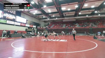 165 lbs Quarterfinal - Ishmael Guerrero, Oklahoma State vs Brock Woodcock, SIUE