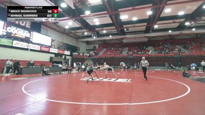 165 lbs Quarterfinal - Ishmael Guerrero, Oklahoma State vs Brock Woodcock, SIUE