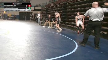 106 lbs Quarterfinal - Bradley Miller, Carolina Forest vs Jackson Scanlon, TL Hanna