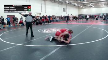145 lbs Cons. Round 2 - Soren Ehmke, Mankato West vs Nolan Verlinde, Tracy-Milroy-Balaton-Westbrook-Walnut Grove