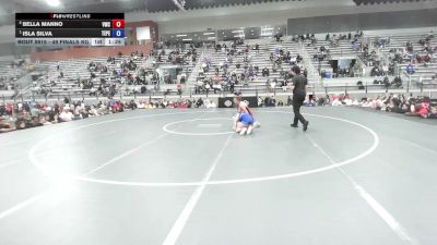 49 Finals kg Champ. Round 2 - Bella Manno, Valiant Wrestling Club vs Isla Silva, Team Pennsylvania