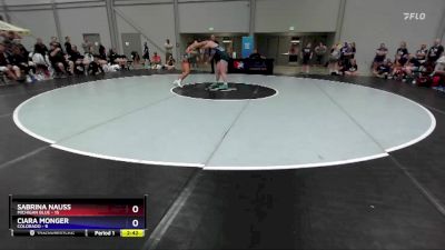 235 lbs Placement Matches (16 Team) - Sabrina Nauss, Michigan Blue vs Ciara Monger, Colorado