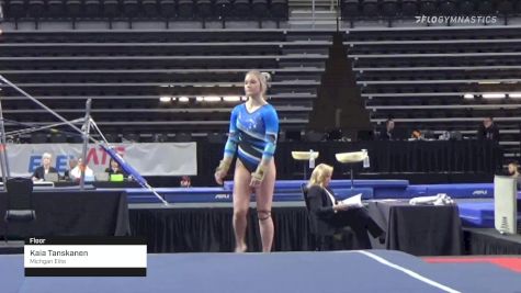 Kaia Tanskanen - Floor, Michgan Elite - 2022 Elevate the Stage Toledo presented by Promedica