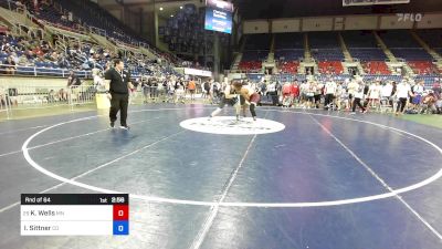 190 lbs Rnd Of 64 - Kenny Wells, MN vs Ira Sittner, CO