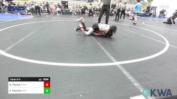 76 lbs Consi Of 4 - Angel Ponce, South Central Punisher Wrestling Club vs Jerell Haynie, D3 Wrestling Cluib