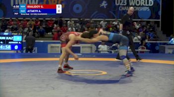 61 kg Final 3-5 - Gamzatgadzhi Khalidov, Hun vs Assyl Aitakyn, Kaz