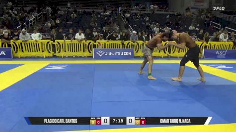 Omar Tariq N. Nada vs Placido Carl Santos 2025 Pan IBJJF Jiu-Jitsu No-Gi Championship