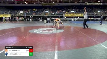 149 lbs Prelims - Carter Weeks, Iowa State University WC vs Joseph Pecaitis, Penn State University WC