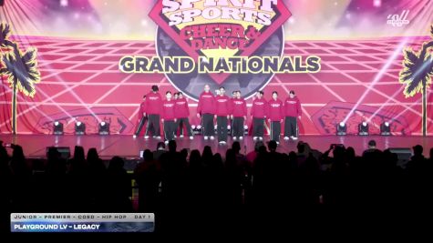 Playground LV - LEGACY [2026 Junior - Premier - Coed - Hip Hop Day 1] 2026 Spirit Sports Grand Nationals