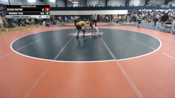 125 lbs Champ. Round 2 - Romeo Tsai, McDaniel vs Elijah Bayne, Ursinus