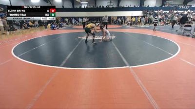 125 lbs Champ. Round 2 - Romeo Tsai, McDaniel vs Elijah Bayne, Ursinus