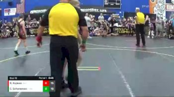 101 lbs Round 4 (6 Team) - Conner Schoneman, The Funky Singlets vs Rylan Kujawa, Untouchables Purple