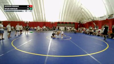 106 lbs Placement (16 Team) - Myles Hartzler, Illinois Top Dawgs vs Jackson Freeman, Wisconsin Rapids