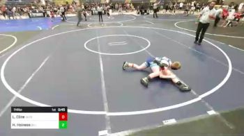 114 lbs Consolation - Luke Cline, Untouchables vs Holden Hoiness, Billings WC