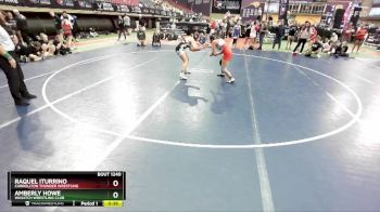 120 lbs Cons. Round 4 - Raquel Iturrino, Carrollton Thunder Wrestling vs Amberly Howe, Wasatch Wrestling Club