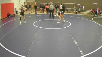 125 lbs 3rd Place Match - Maylee Yancey, Crook County vs Molly Cummings, Thurston