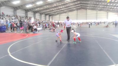 46 lbs Final - Alina Martinez, Kingdom WC vs Mya Ford Burke, Independent