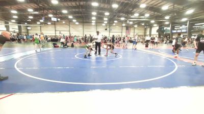 80 lbs Rr Rnd 2 - Noah Ferrer, IRONWHALE - MS vs John Cline, Shamrock Wrestling Club Red - MS