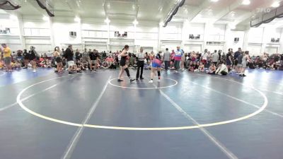 150 lbs Round Robin 2 - Peyton Gauss, Lady Pitbulls-Girls vs Katie Ford, Jacket Wrestling Club-Girls