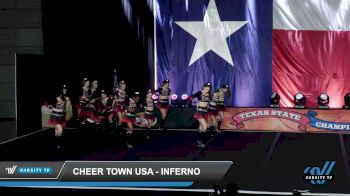 Cheer Town USA - Inferno [2022 L3 Senior Day 1] 2022 American Cheer Power Galveston Showdown DI/DII