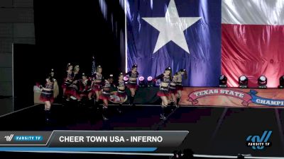 Cheer Town USA - Inferno [2022 L3 Senior Day 1] 2022 American Cheer Power Galveston Showdown DI/DII
