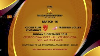 Cucine Lube vs. Trentino Volley
