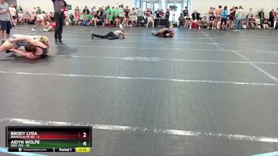 190 lbs Round 1 (6 Team) - Aidyn Wolfe, Spec Ops vs Brody Lyda, Bronco Elite WC