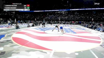 Semifinal - Landon Walker, Canton vs Kaden Wookey, Clark/Willow Lake