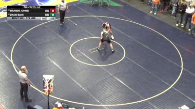 172 lbs Round Of 64 - Damien Johns, Greencastle-Antrim vs Zach Bain, Donegal