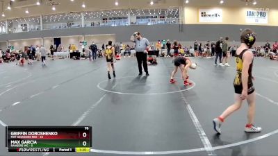 76 lbs Round 3 - Griffin Doroshenko, Mat Assassins Red vs Max Garcia, Rangers WC