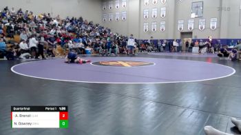 182 lbs Quarterfinal - Aidan Brenot, Clarksville vs Nathan Downey, Green Hill
