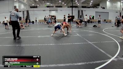 138 lbs Round 5 (8 Team) - Tyler Roark, GT Apocalypse vs Neil Paulercio, GPS Blue