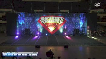 Iowa Elite Cheer - Des Moines - Monsters [2026 L1.1 Mini - PREP Day 1] 2026 Spirit Sports Kansas City Nationals