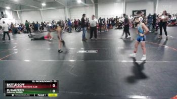 75 lbs Round 2 - Mj Halpern, Carolina Reapers vs Battle Goff, Shandon Sharks Wrestling Club