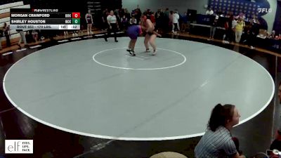 170 lbs. Cons. Round 2 - Morgan Crawford, Kirksville vs Shirley Houston, Hickman