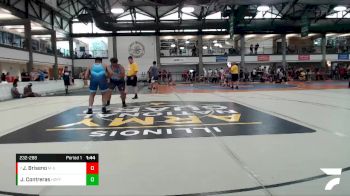 232-288 lbs Cons. Round 2 - Javian Briseno, Hammond Bishop Noll vs Jayden Contreras, SOUTHSTRONG