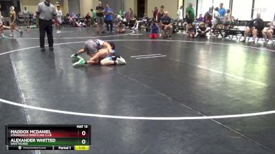 100 lbs Semifinal - Maddox McDaniel, Stronghold Wrestling Club vs Alexander Whitted, Unattached