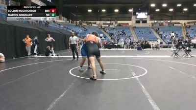 285 lbs Cons. Semi - Marcel Gonzalez, Pratt Community College vs Colton Mccutcheon, Doane University