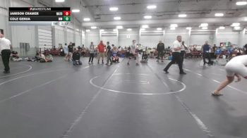 150 lbs Round 5 (10 Team) - Jamison Cramer, Mat Assassins Black vs Cole Genua, Maryland Mallets