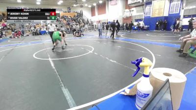 138 lbs Cons. Round 2 - Jeremy Kokin, Calabasas vs River Valdez, Thousand Oaks