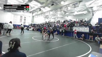 120 lbs Cons. Round 3 - Eileen Estrada, Alhambra/Alhambra vs Camryn Stewart, Canyon (Anaheim)