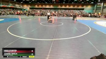 69-74 A Round 2 - Cooper Triglia, Gold Rush Reno vs Amos Scheffel, Harrisburg Mat Club