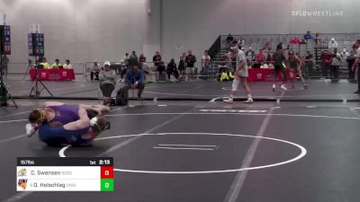 157 lbs Rd Of 16 - Cael Swensen, South Dakota State vs Derek Holschlag, Northern Iowa