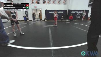 49 lbs Consolation - Easton Winans, Rough Riders vs Slate Pinson, Elgin Wrestling