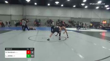 150 lbs Prelims - Gavin Sandoval, Oregon Outlaws vs Luke James, Team USA