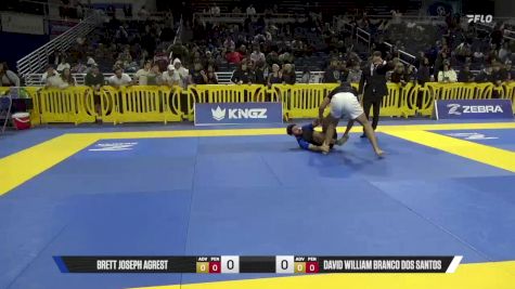 Brett Joseph Agrest vs David William Branco Dos Santos 2025 Pan IBJJF Jiu-Jitsu No-Gi Championship